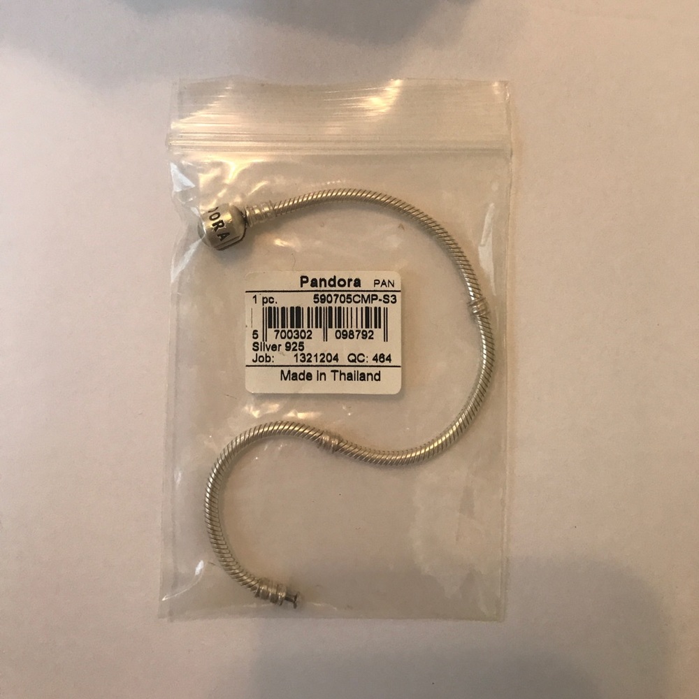 Sterling Silver Pandora Bracelet
