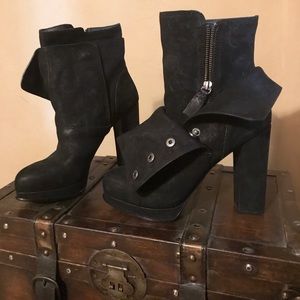 Suede Boots