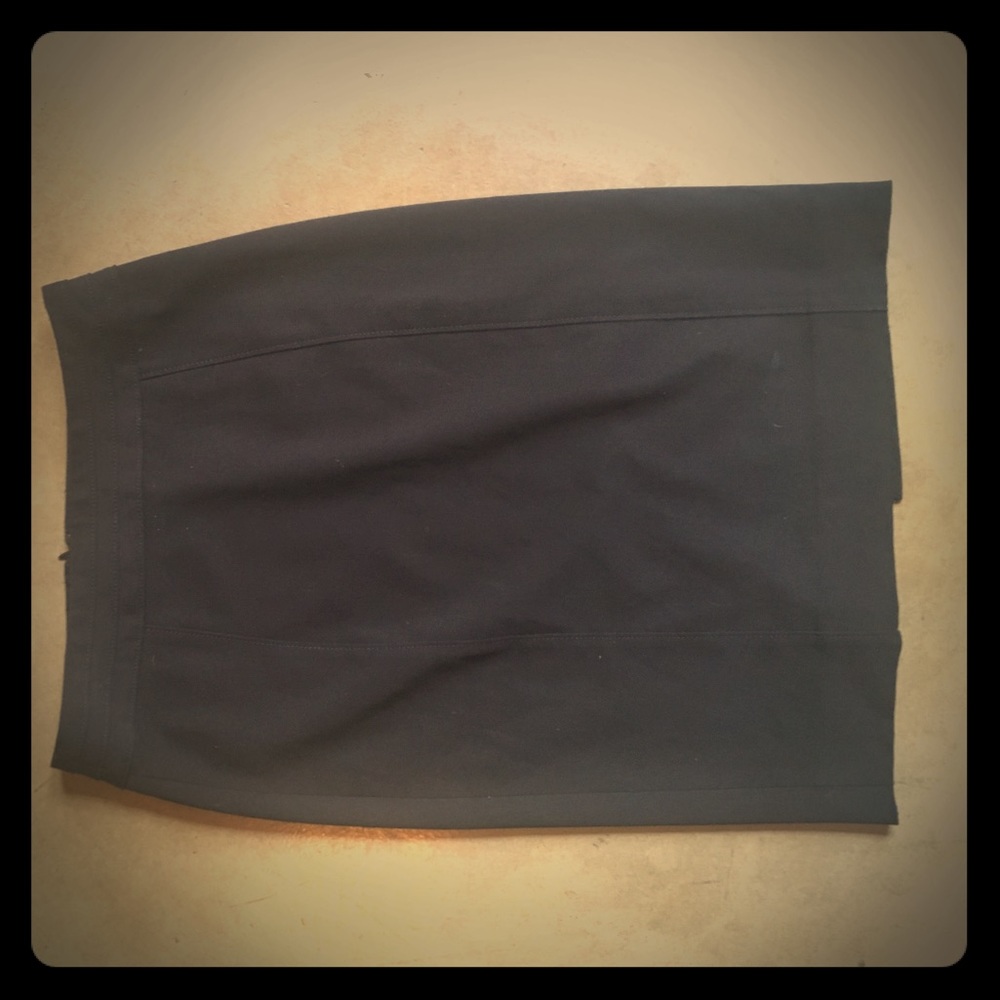 Black Pencil Skirt - WHBM