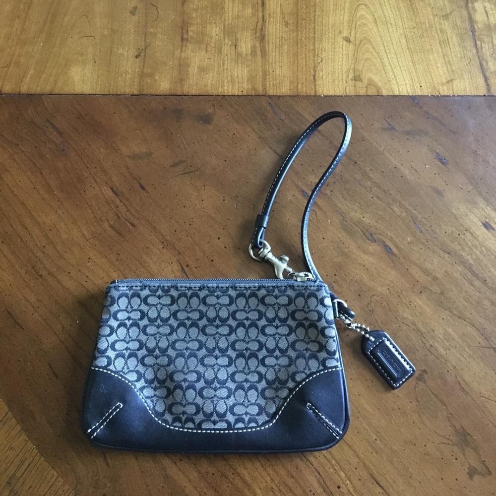 Authentic Coach wristlet