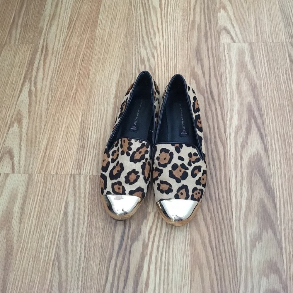 Steve by Steve Madden Leopard Loafers