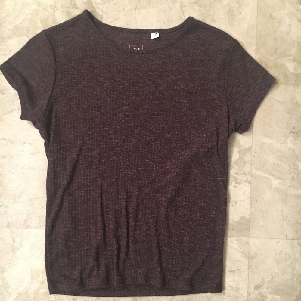 Purple/Brown Pacsun baby tee!