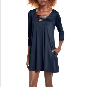 Nordstrom Navy Socialite Dress
