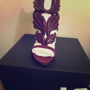 Giuseppe Zanotti Coline Wings Suede Sandal