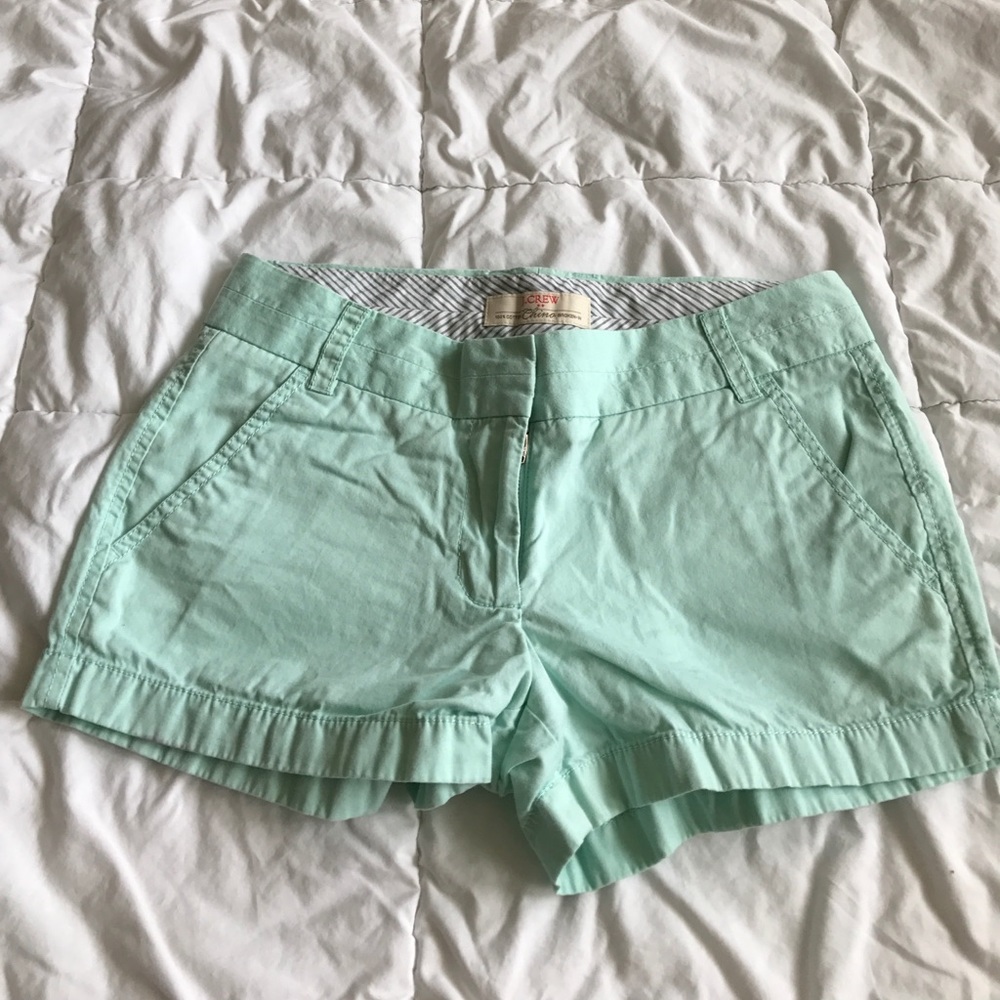 J. CrewMint Shorts