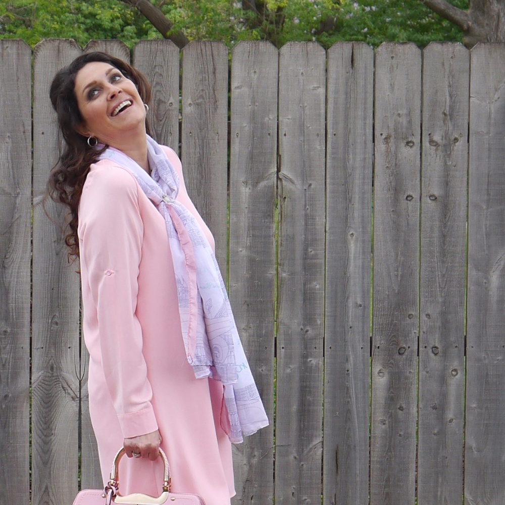 Long Sleeve Shirt Dress! - Picture 2 of 3