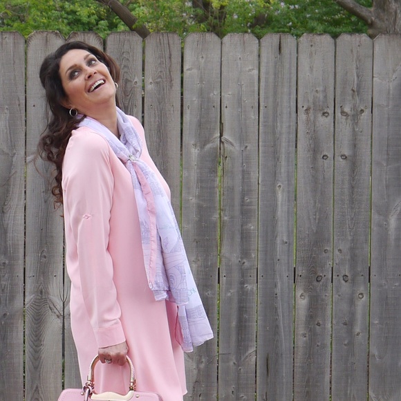 Long Sleeve Shirt Dress! - Picture 2 of 3