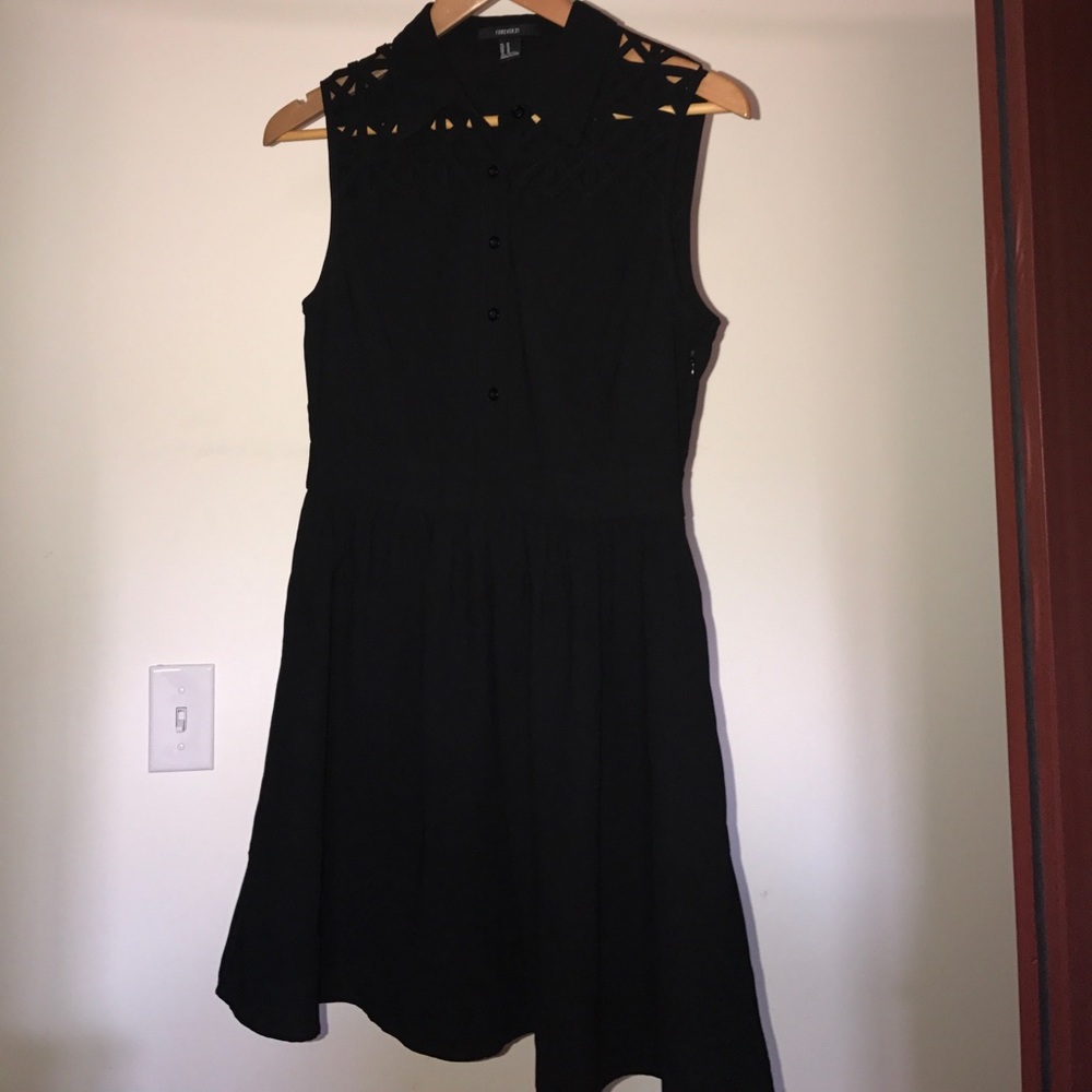 Black Dress with Cut out details