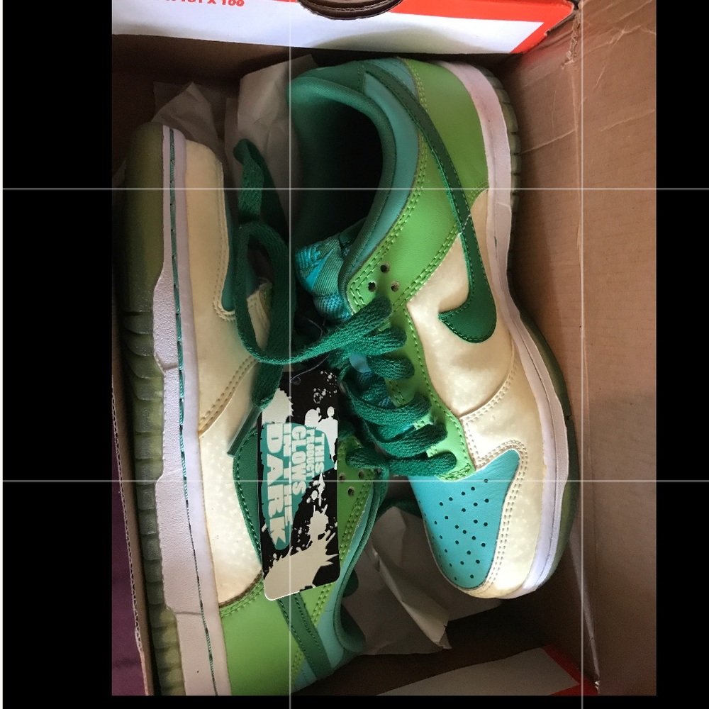 Nike dunk glow in the dark