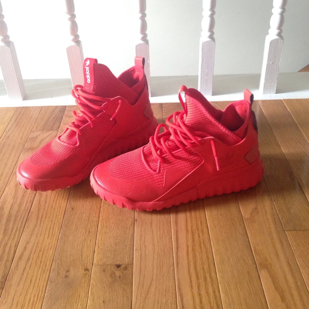 Adidas tubular X red/red