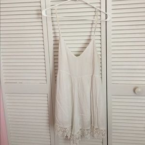 White LF romper