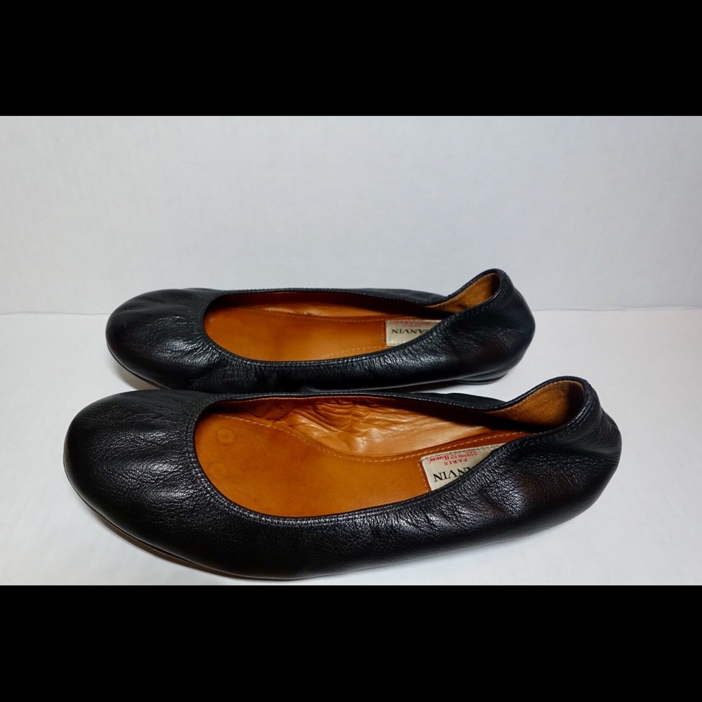 Lanvin Women's Ballerina Flats in Goat Skin size 7