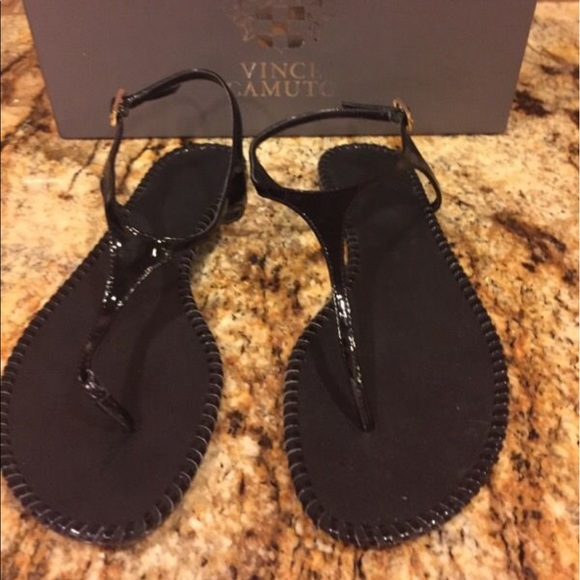 Vince Camuto black sandals - Picture 1 of 2