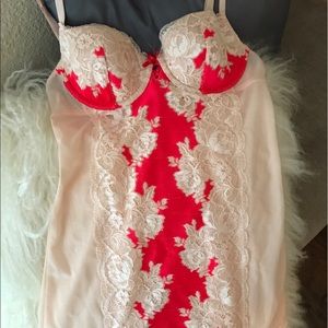 Bright pink/light pink brand new Lingerie