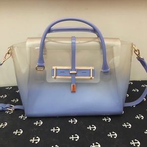 Vince Camuto Jace Clear Ombré Shopper Shoulder Bag