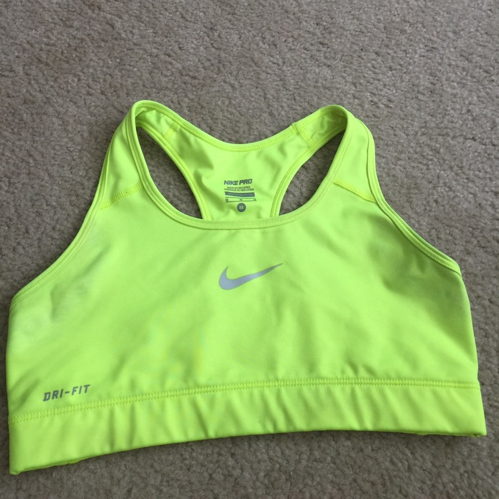 Nike pro dri fit sports bra