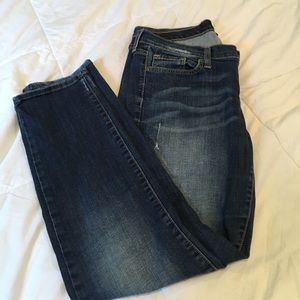 Just Black distressed boyfriend jeans