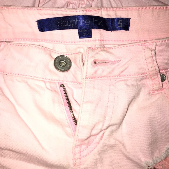 Sapphire Ink Pink 5-Pocket Shorts EUC - Picture 8 of 8