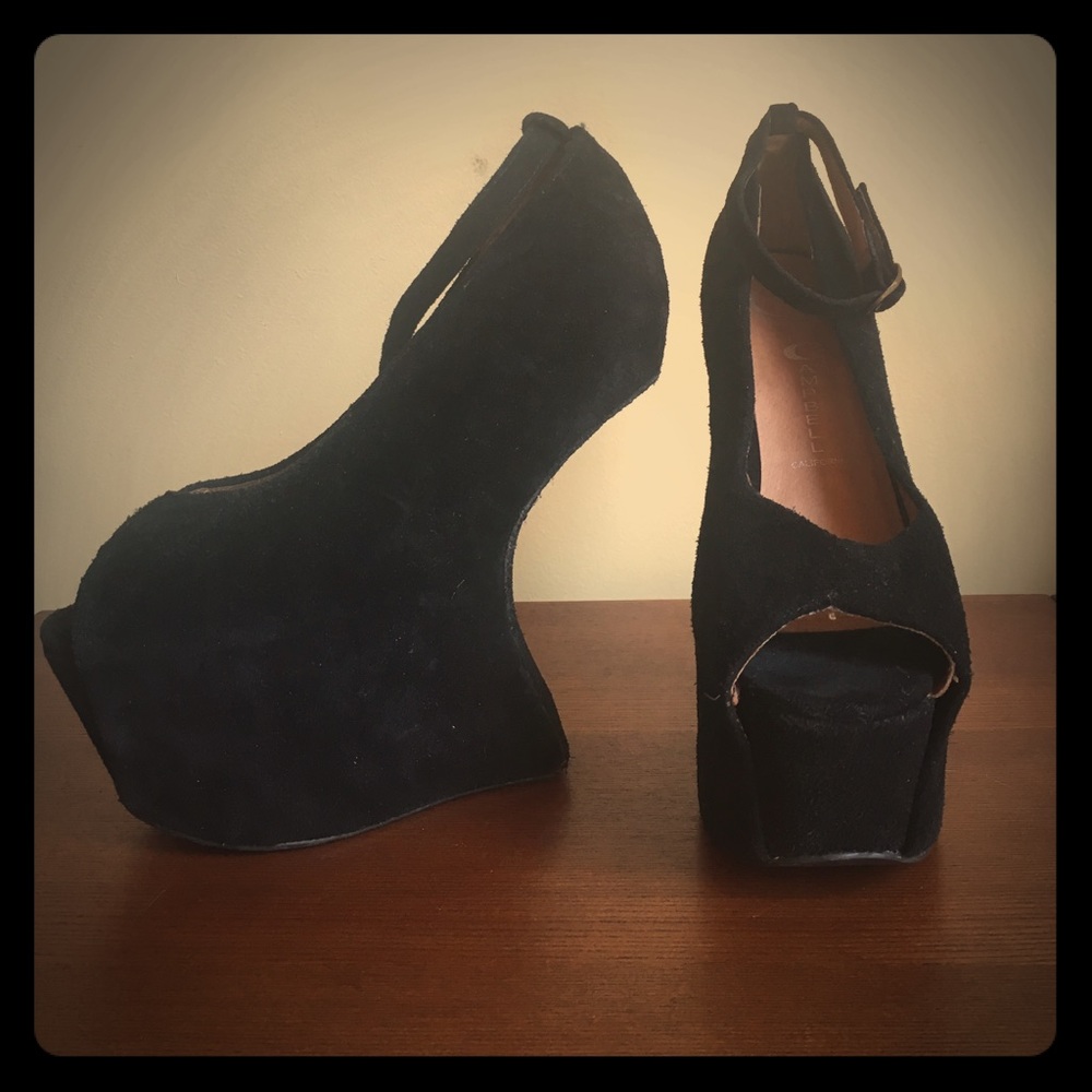 🍁 "Twilight" black suede🍁