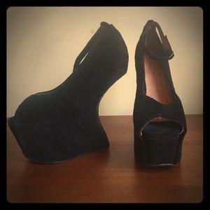 🍁 "Twilight" black suede🍁