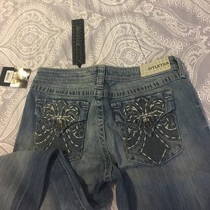 Affliction jeans -Ziggy folded flair Dolce