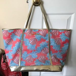 Lilly Pulitzer Vinyl Tote Bag