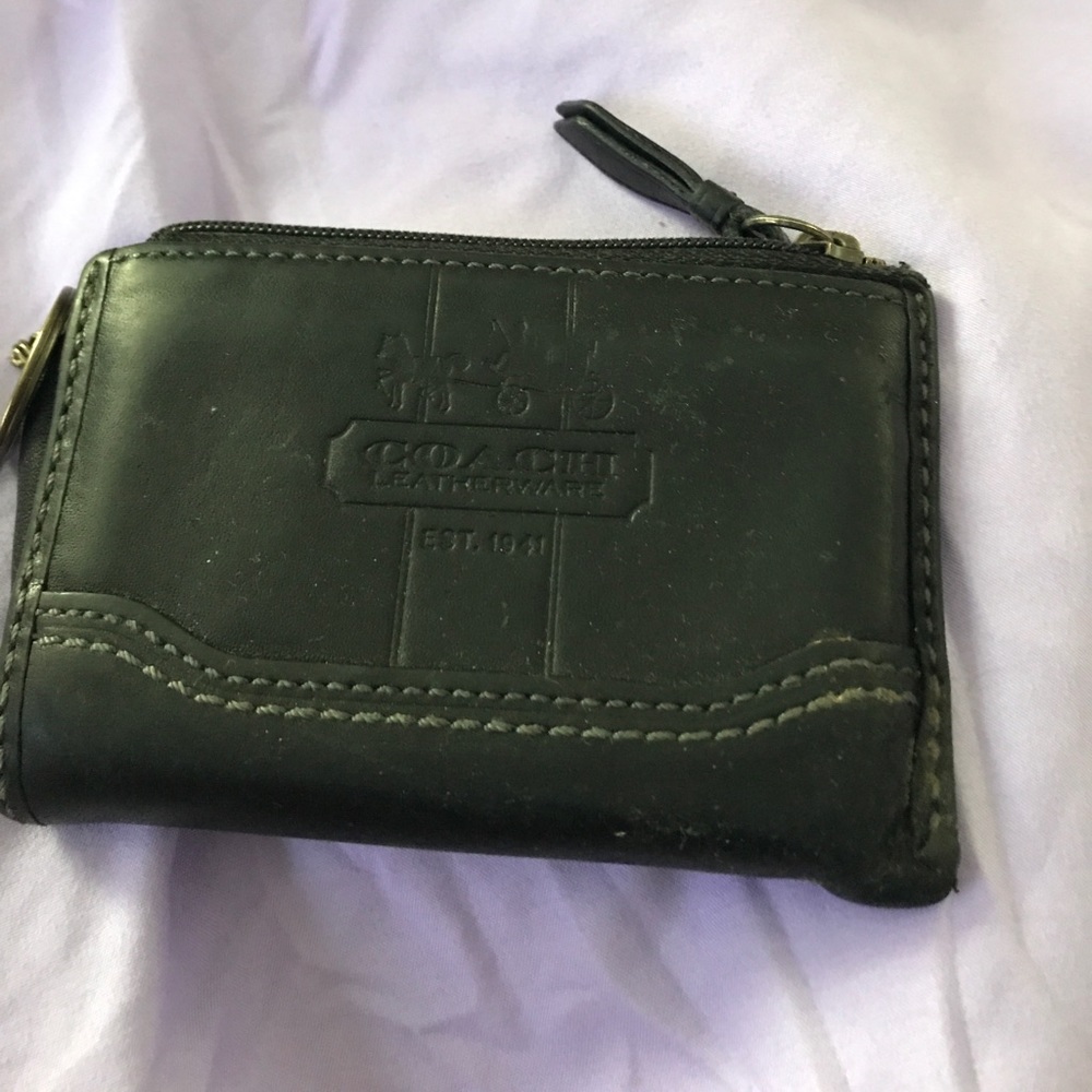 Coach key pouch