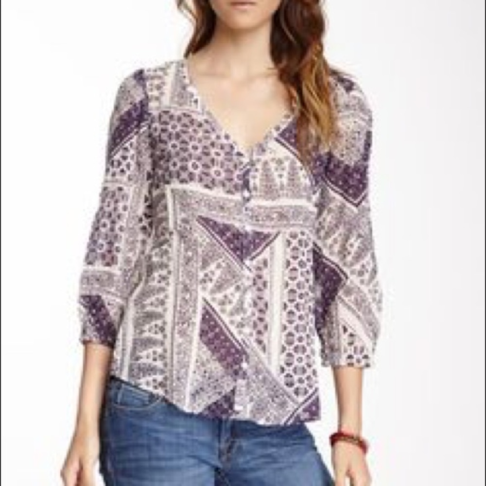 Lucky Brand Tonga Bandana top