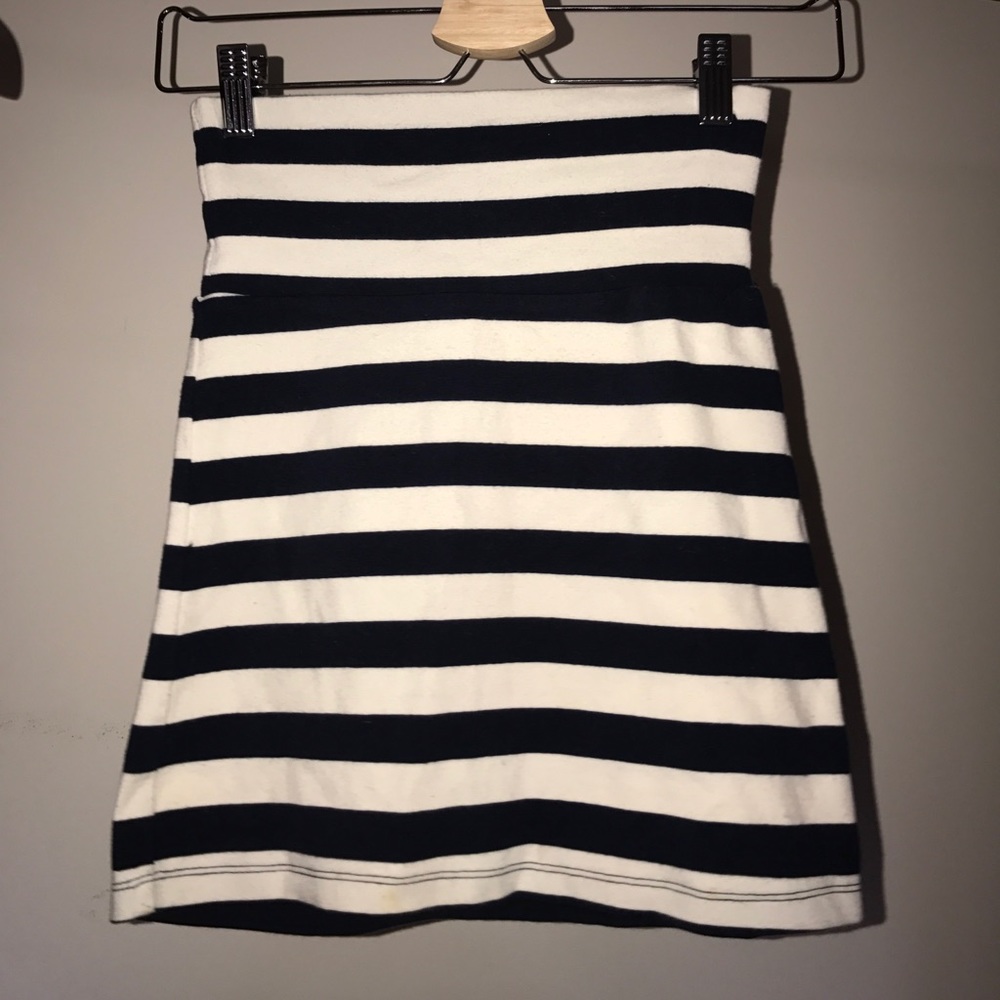 Striped Bodycon skirt