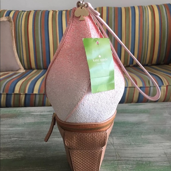 kate spade Handbags - NWT Kate Spade Flavor of the Month Ice Cream Cone!