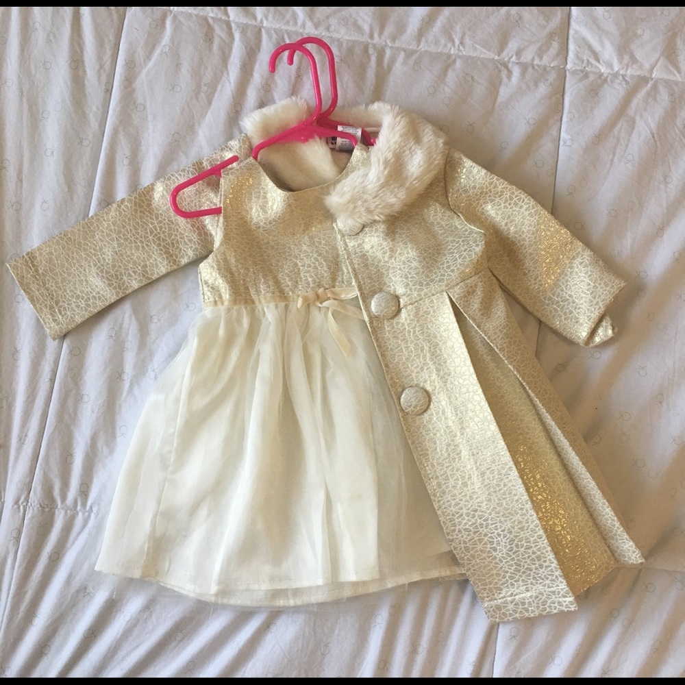 Dress and coat