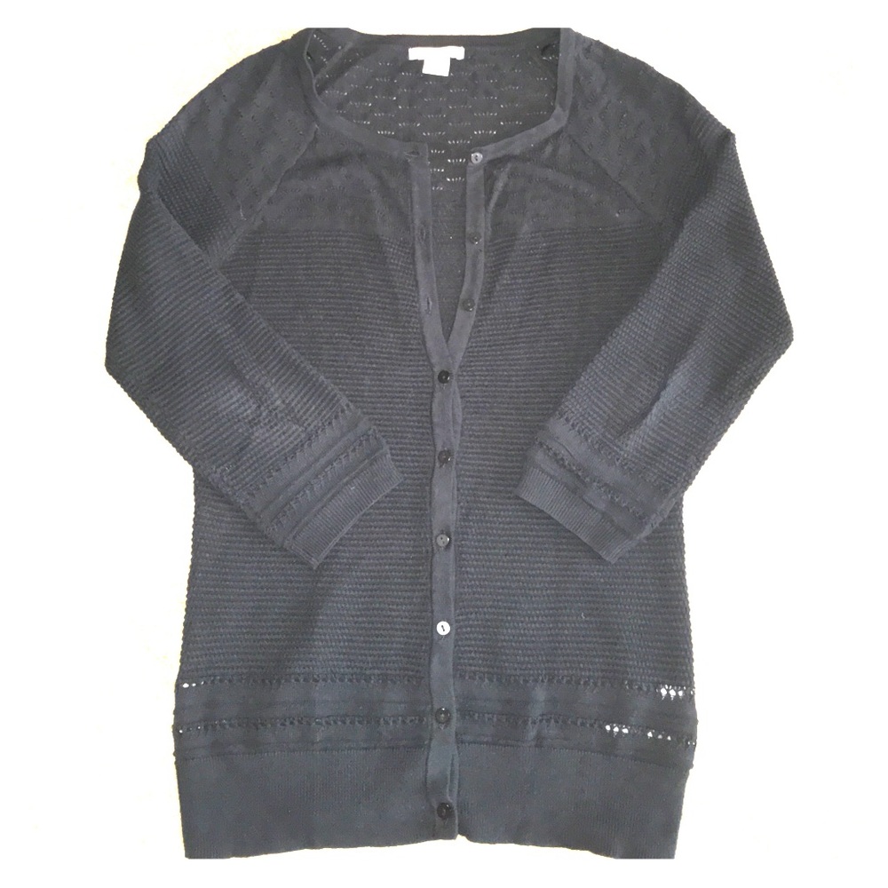 Knit Black Cardigan