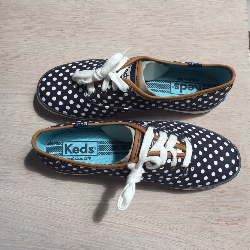KEDS Polka Dot Champion Sneakers