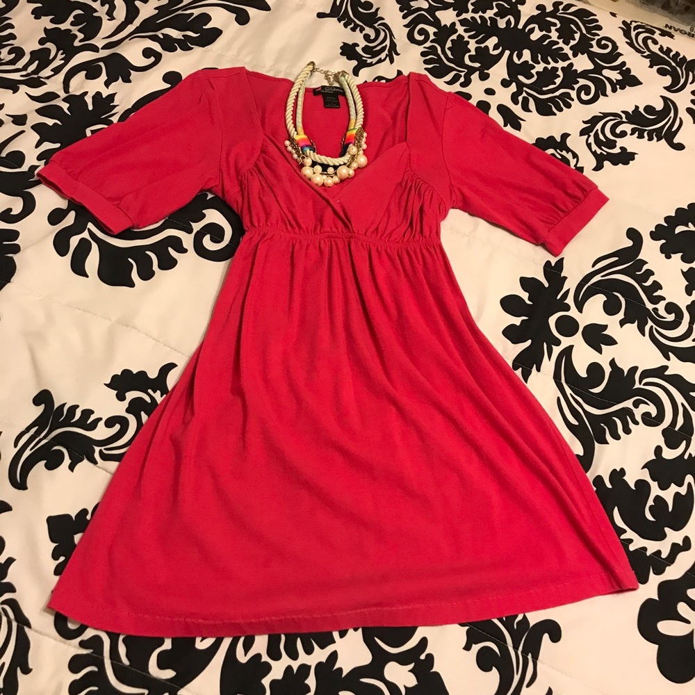 Hot Pink Dress