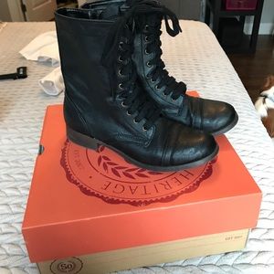 Black Combat Boots