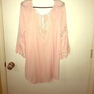 Sheer tunic