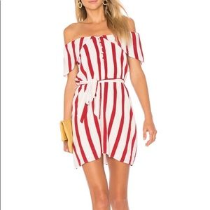 House of Harlow 1960 Lark Dress in Carmine Pirate