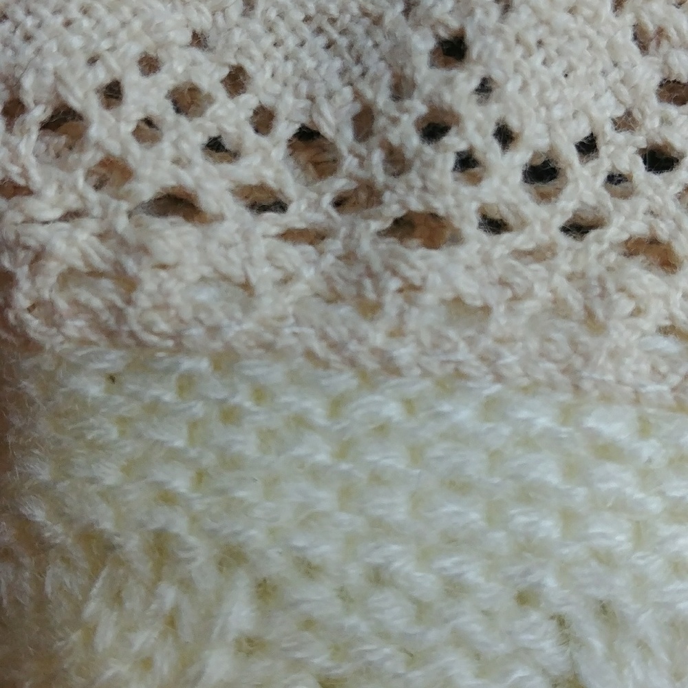 White crochet boot cuffs - Picture 5 of 5