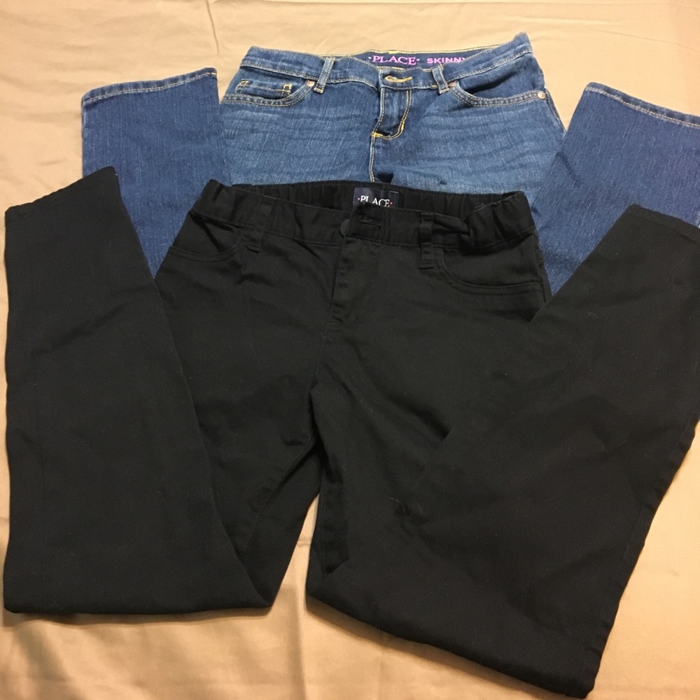Girls skinny jeans