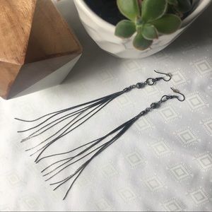 Chandelier Metal Earrings