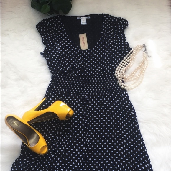 American Rag Dresses & Skirts - 🌺American Rag Black Polka Dot Dress