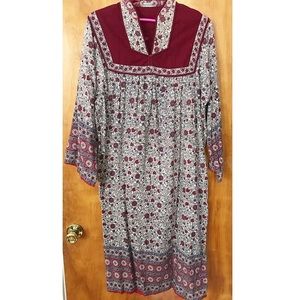 Vintage Indian Gauze Dress