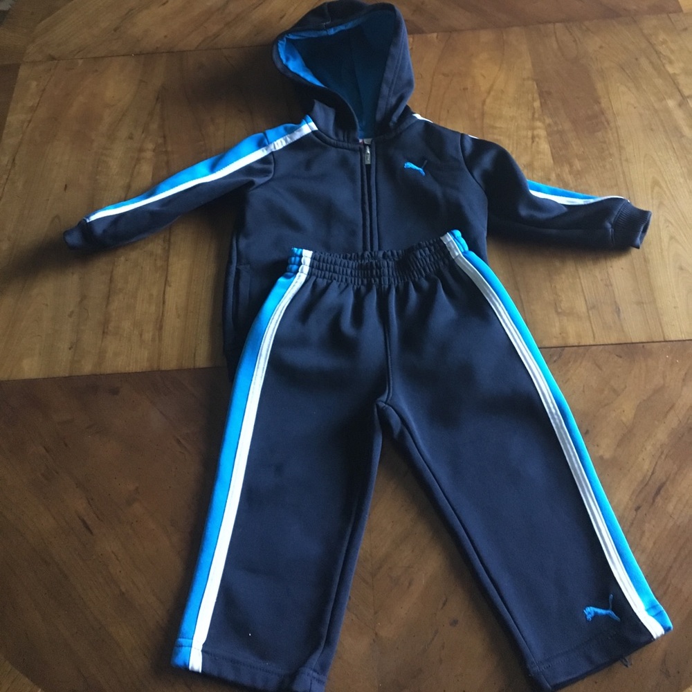 Puma warm up suit-kids