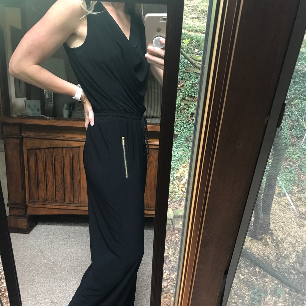 Calvin Klein black jumpsuit. NWT