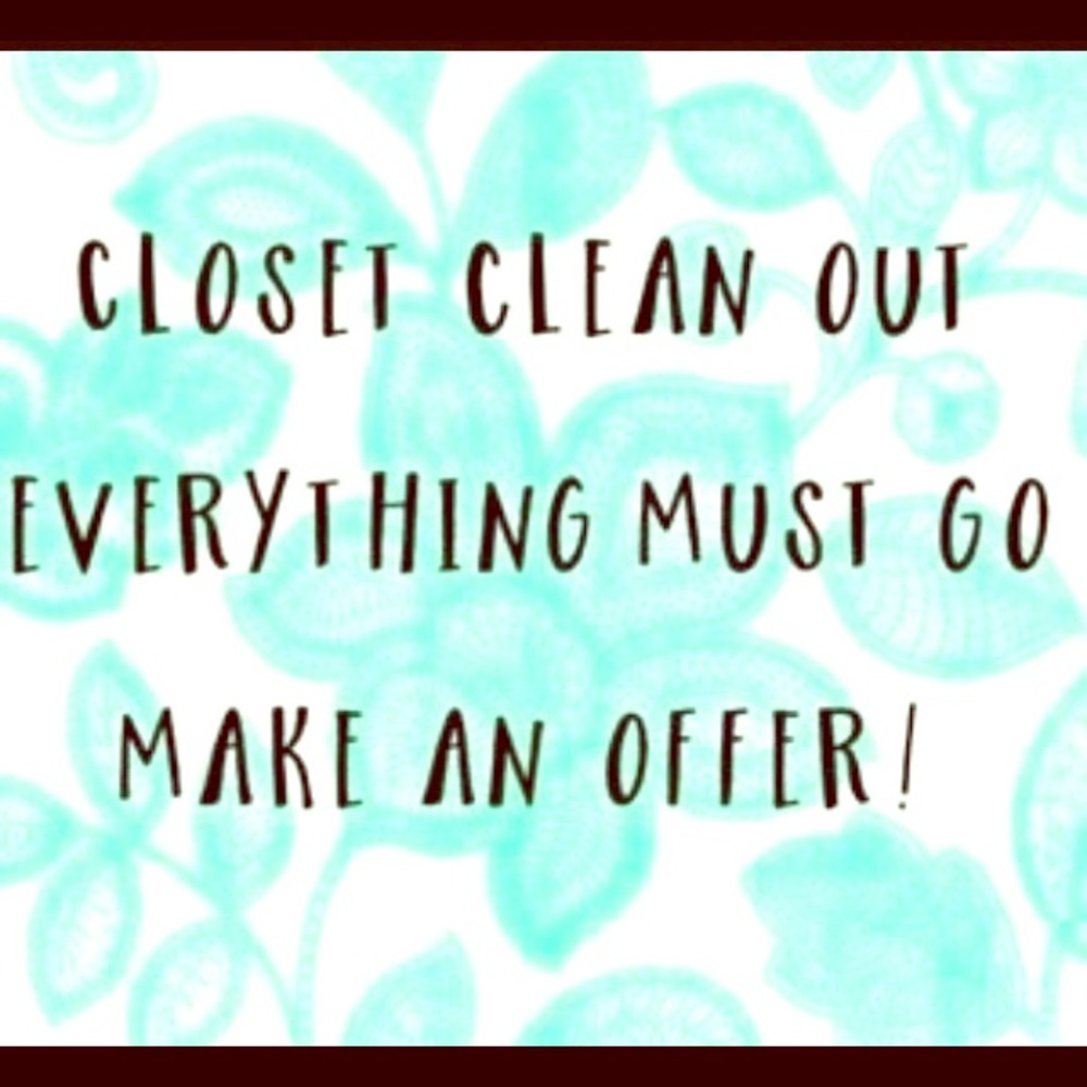 SALE!!! EVERYTHING MUST GO !! MAKE AN OFFER !❤️