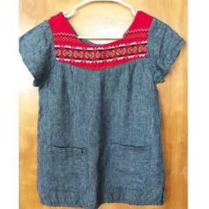 Adorable Guatemalan Vintage Top
