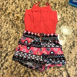 Little girl short set