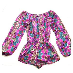 SMYM bloom romper size small