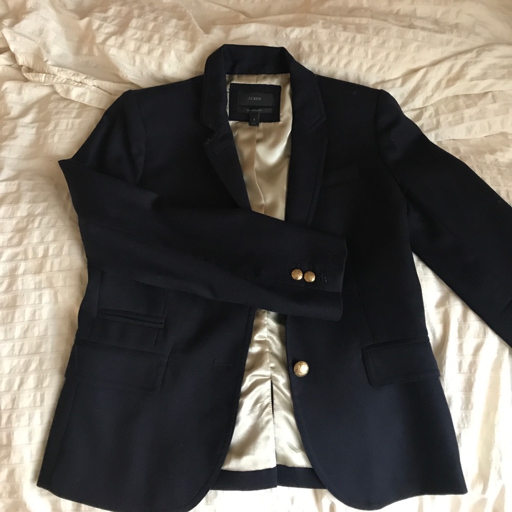 J.Crew Schoolboy Blazer (Navy)