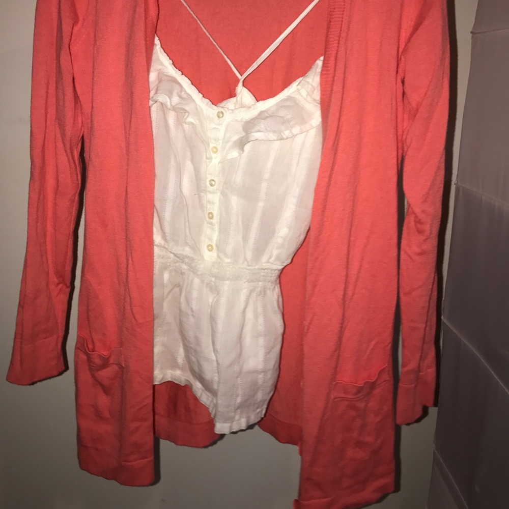 Coral Cardigan